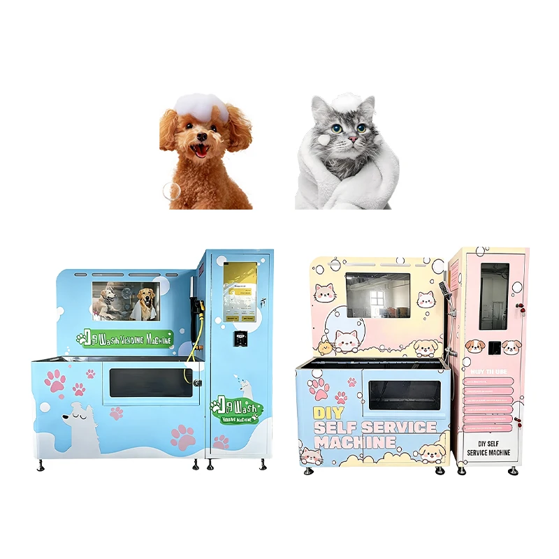 Commercial Pet Washing Machine Self Service Dog Cat Bathing Station with Built In Dryer and Shampoo Dispenser 220V