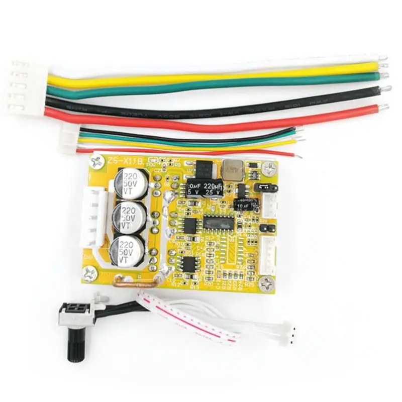 Fits for 1Pcs DC 5-36V 350W BLDC Three-Phase Brushless (With Hall) Motor Controller Brushless Sensor Motor Driver