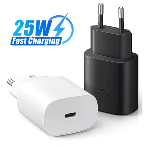 For Samsung PD 25W Super Fast Charger Type C Power Adapter with Cable for Samsung Galaxy S24 FE S24 Ultra A55 Z Fold S23 S22 S21