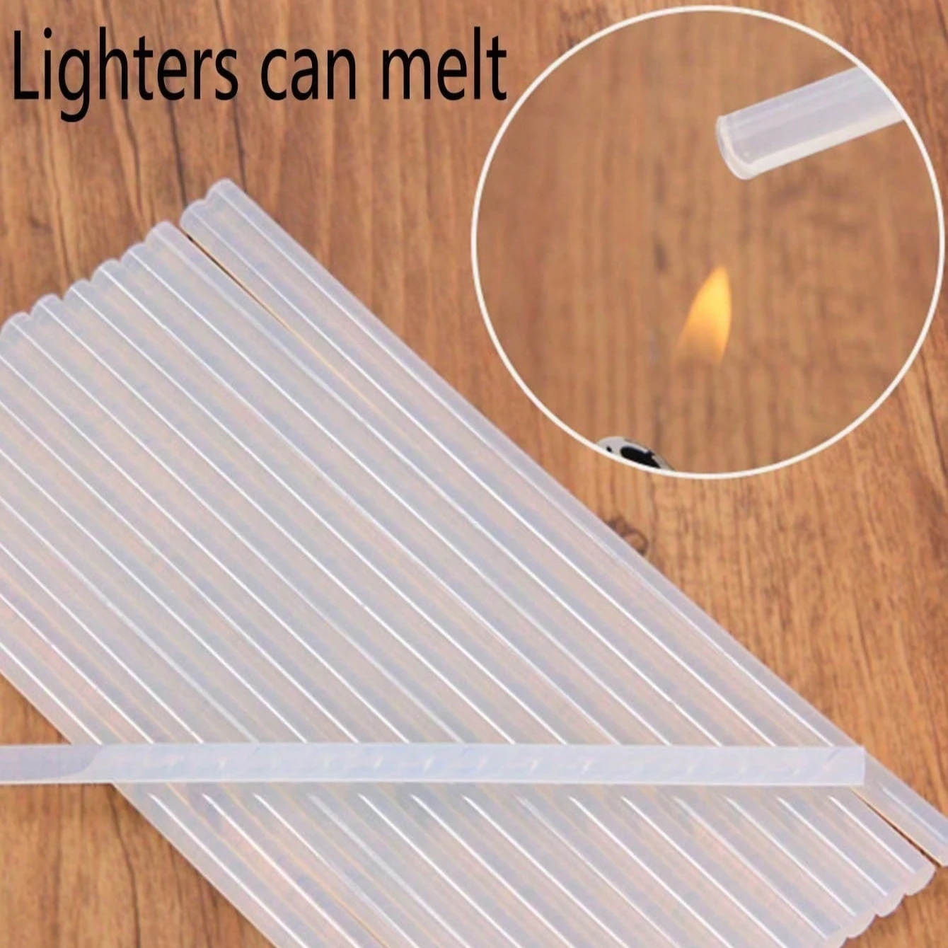 30/50/100Pcs High Temp Resistant Hot Glue Sticks 7mm Diameter DIY Hot Melt Adhesive Sticks for Handheld Glue Gun Craft Repair