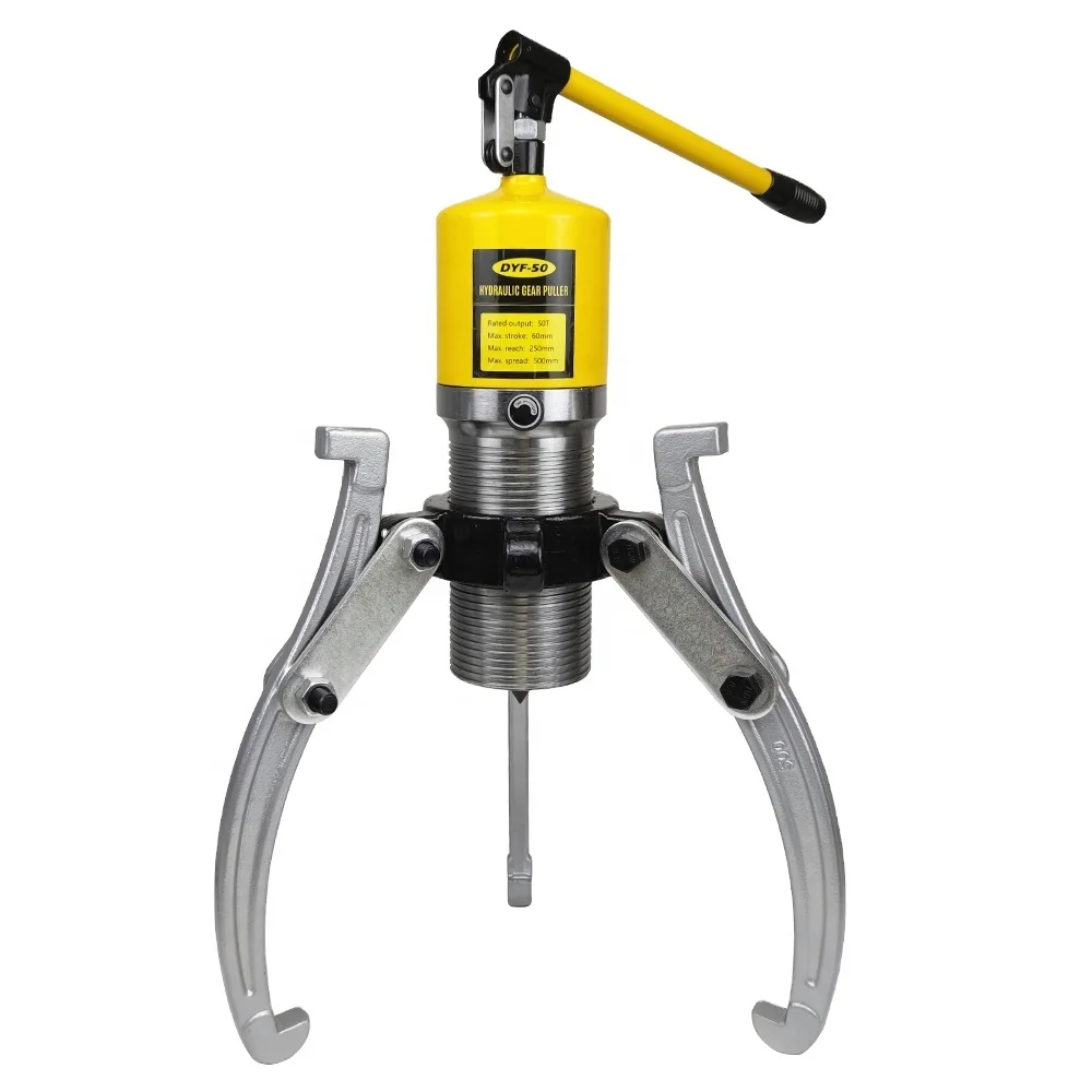

50 Ton Hand Pump Hydraulic Bearing Gear Puller Hydraulic Puller Tool DYF-50