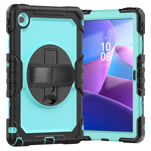 Imagen 2 del producto Para Lenovo Tab 10,1 ""TB311FU 2025 funda a prueba de golpes para Lenovo Tab K10 2nd TB311XU 10,1"" funda con soporte de armadura + correa para el hombro
