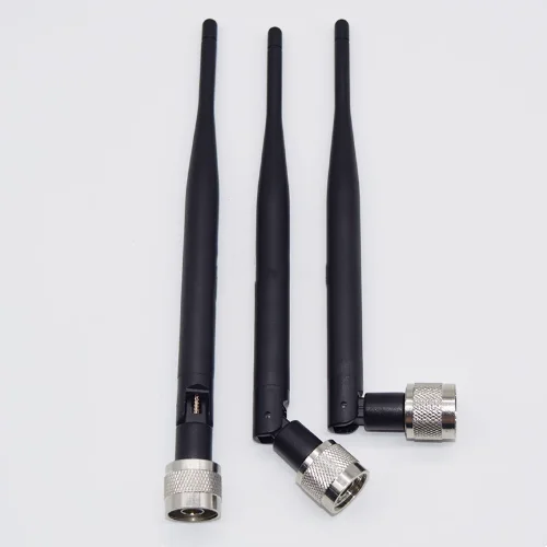 

1pcs N Male connector 2.4G 5.8G omni directional dual-frequency 5G module external foldable 6DBI high-gain glue stick antenna