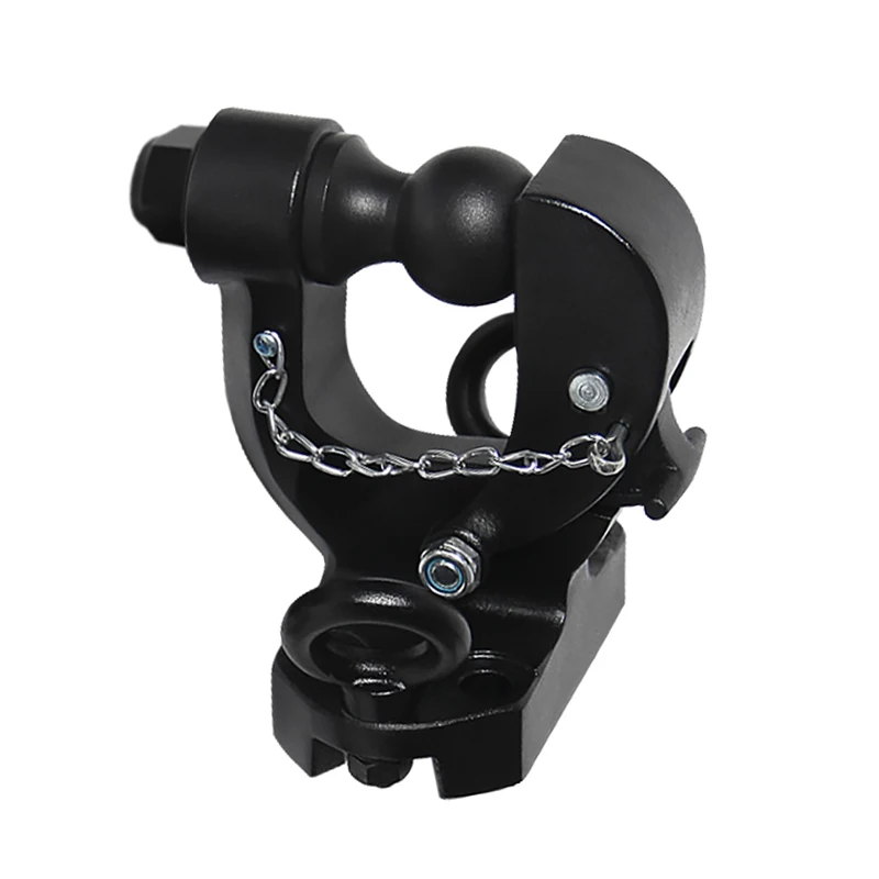 Rear Bumper Refit Trailer Hook Heavy Duty Steel 12000lbs Max Payload Black