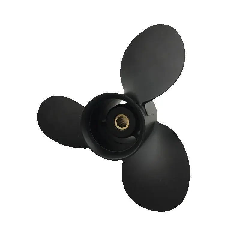 

9x10.5 CAPTAIN Propeller Black Max Fit Mercury Mariner Force Outboard Engine 6HP 8HP 9.9HP 15HP 8 Spline RH 48-828158A12