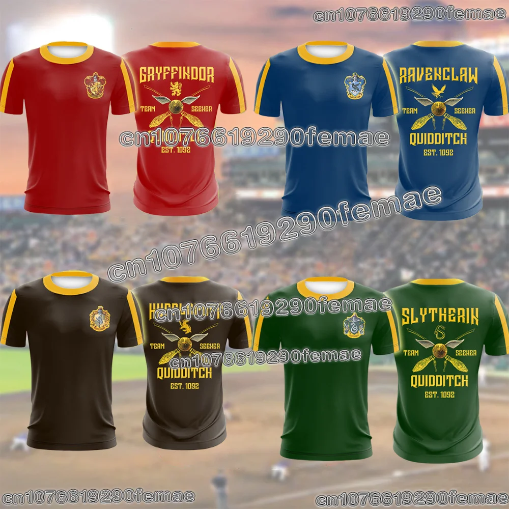 Golden Snitch Student Commemorative T Shirt Classic Quidditch Competition Style Street Casual Comfortable Personalized Trendy To