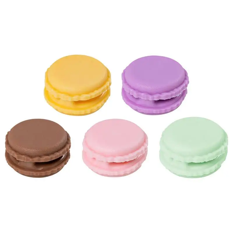 Auto-adesivo Silicone Macaron Wall Hooks, Gancho multifuncional para cabo, Clip Key, Home Storage