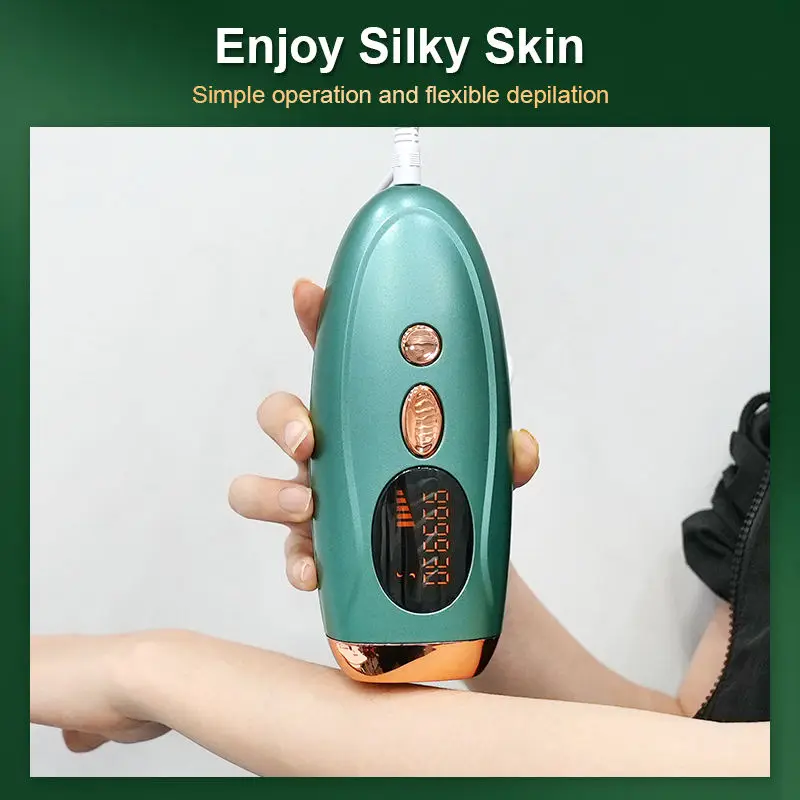 

Body Bikinis 999,990 Flash IPL Pulsed Light Depilator 5 Levels Painless Permanent Laser Epilator For Women Hair Removal