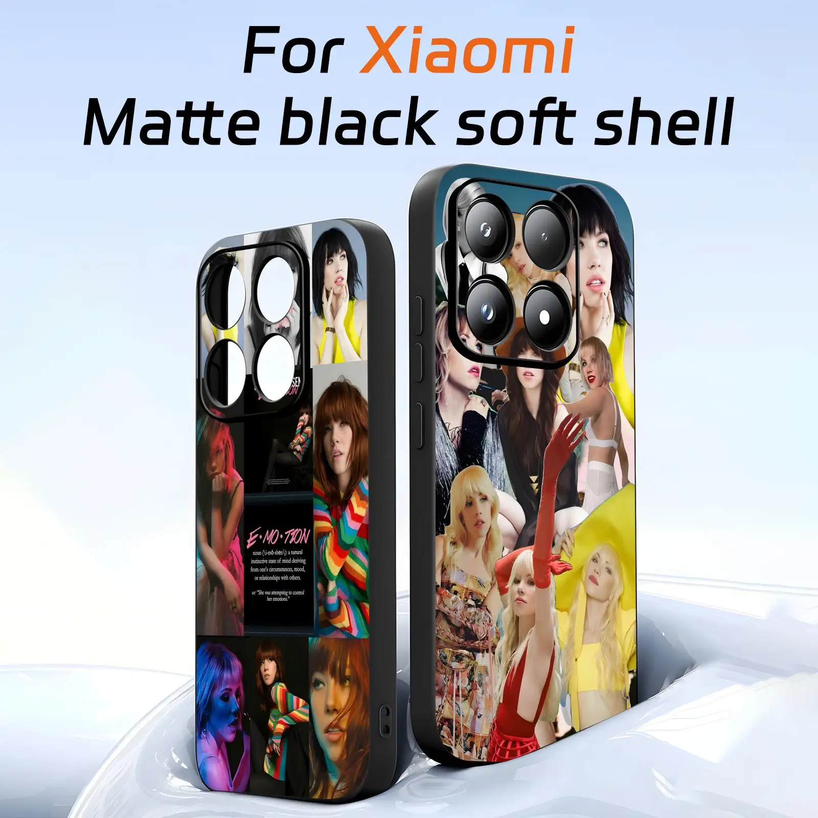 

singer carly rae jepsen Phone Case For Xiaomi 17 15 14 13 12 11 T Ultra Pro Soft black Shockproof Cover