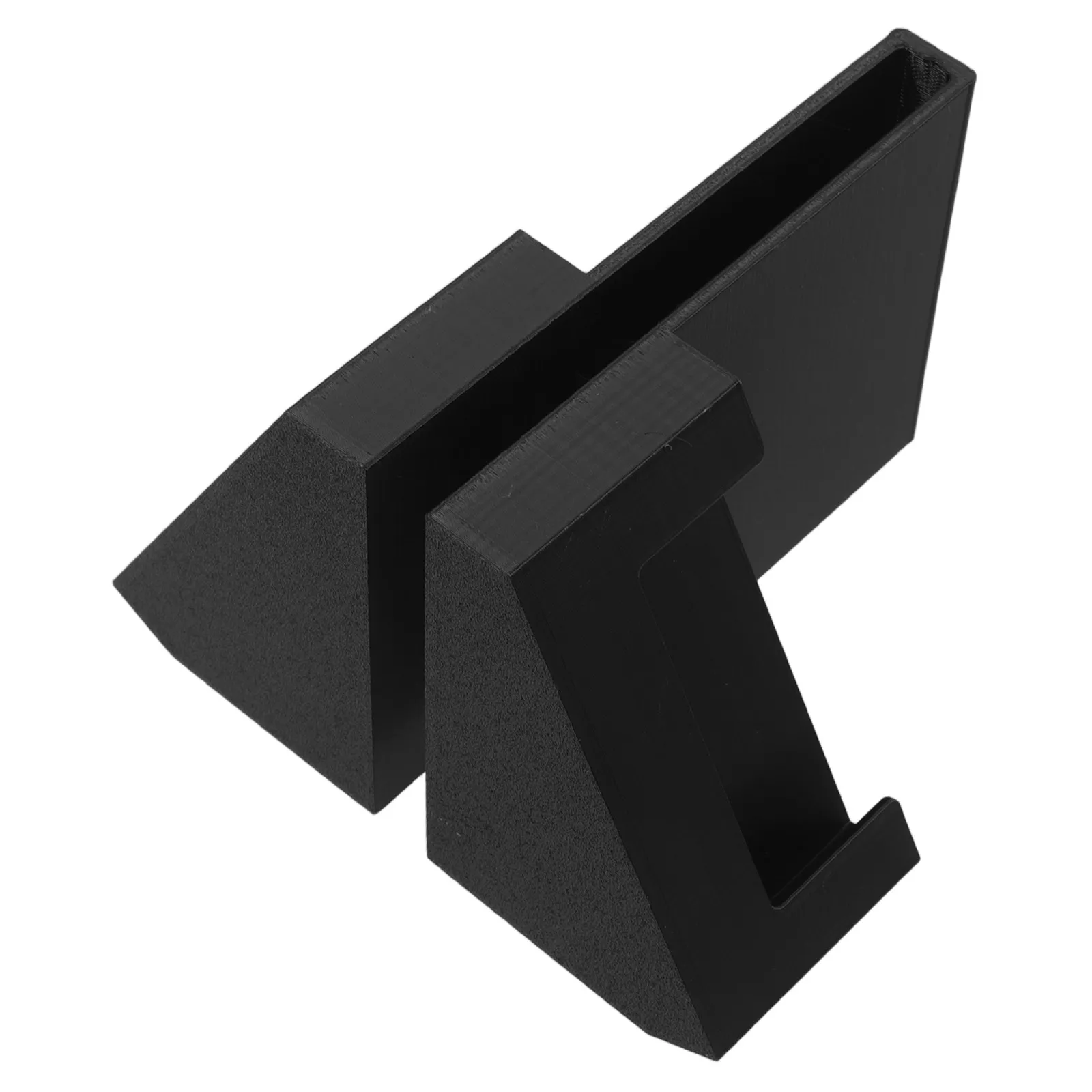 

Plastic Tennis Net Phone Holder Bracket Black Camera Mount Stable Phone Clamp for Tennis Training Outdoor Court Recording