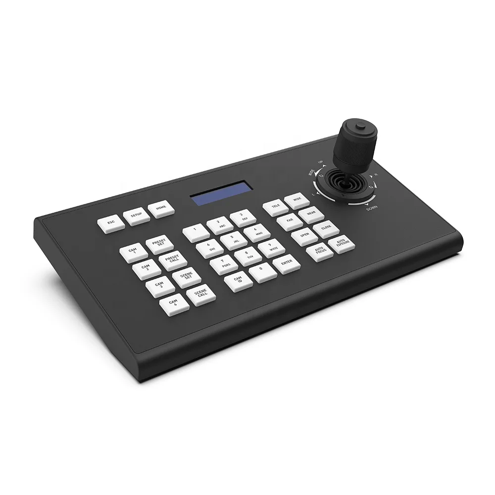 Ptz Controller Analog PELCO-D/P/VISCA PTZ Joystick Support for Video Conferencing