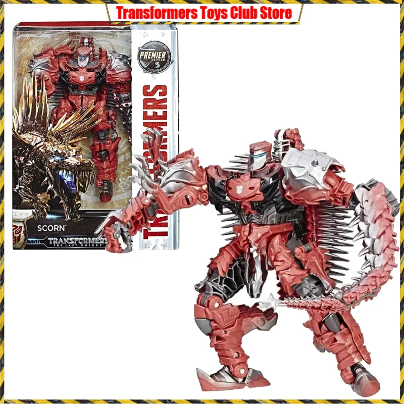 In Stock Transformers 5 The Last Knight Voyager Class Scorn 3C 18Cm Original Action Figure Kids Toys Birthday Present