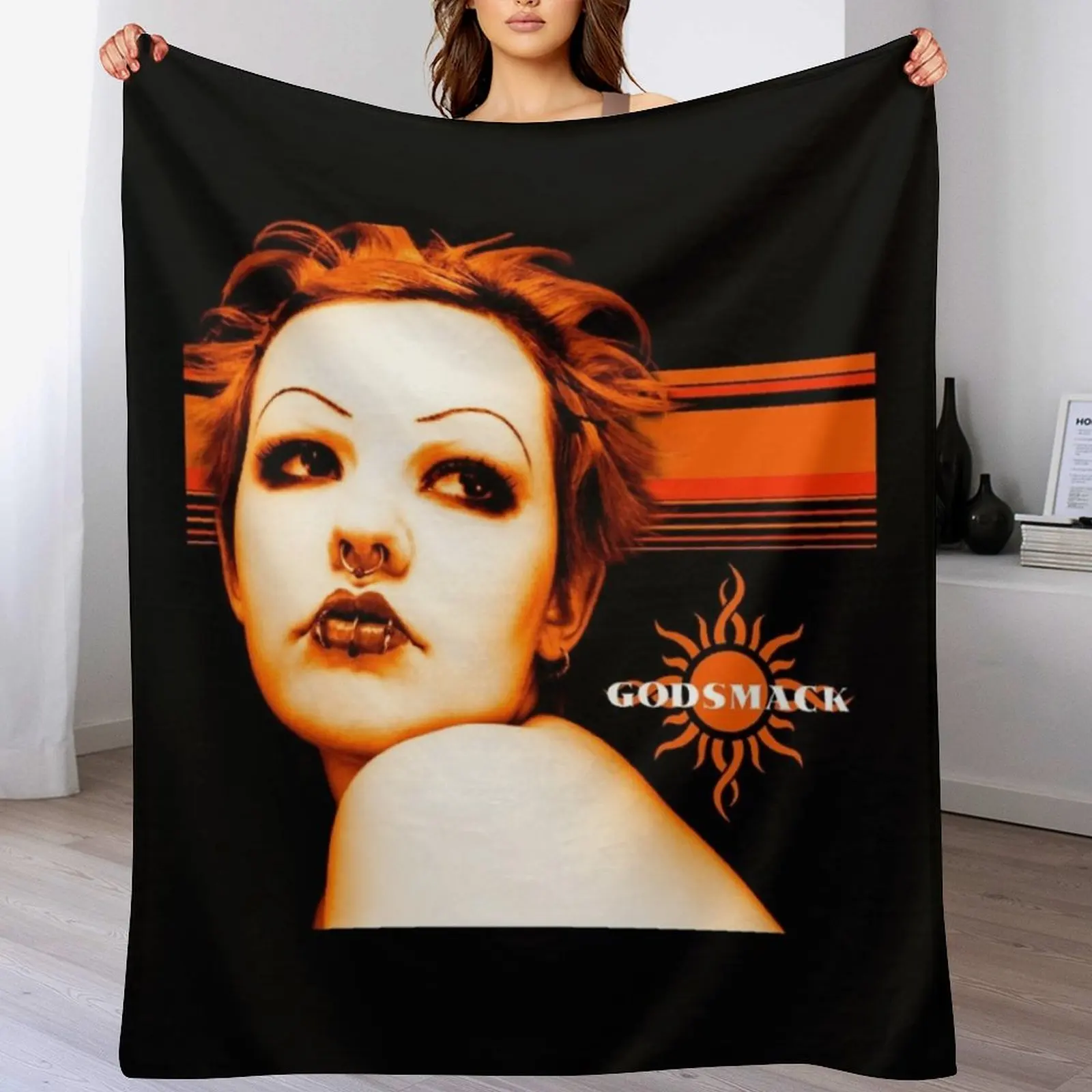 

Godsmack Throw Blanket Plush Summer warm winter Blankets