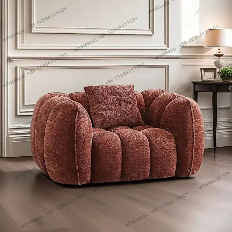 Individual Cute Living Room Sofas Puffs Nordic Bedroom Tiny House Outdoor Sofa Strawberry Designer Gonfiabile Home Furniture