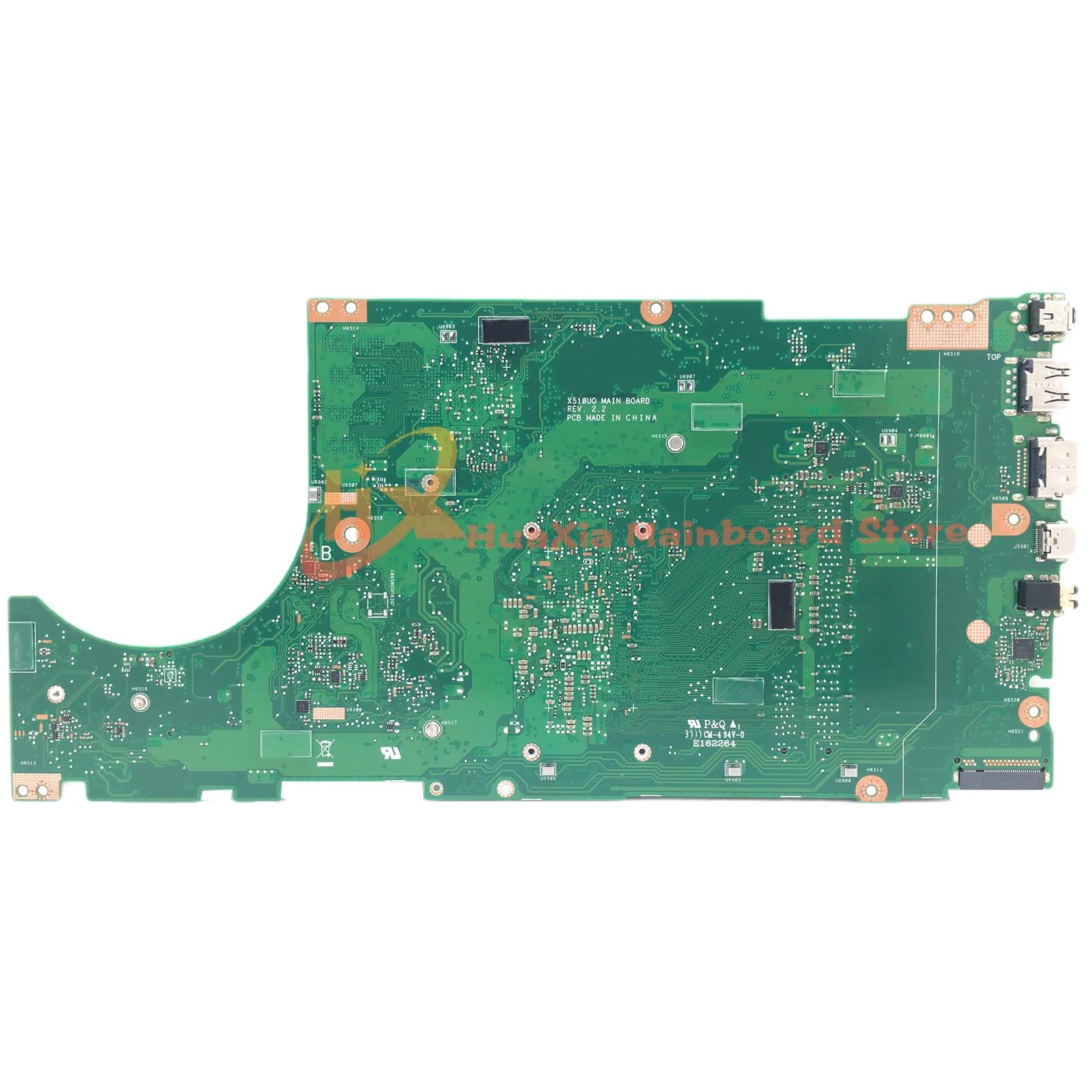 Imagem -03 - Placa Principal para Asus X510uq X510 X510un X510ua X510unr X510uf F510u Vm510ua X510ur S510un S5100u Placa-mãe do Portátil i3 i5 i7 X510u