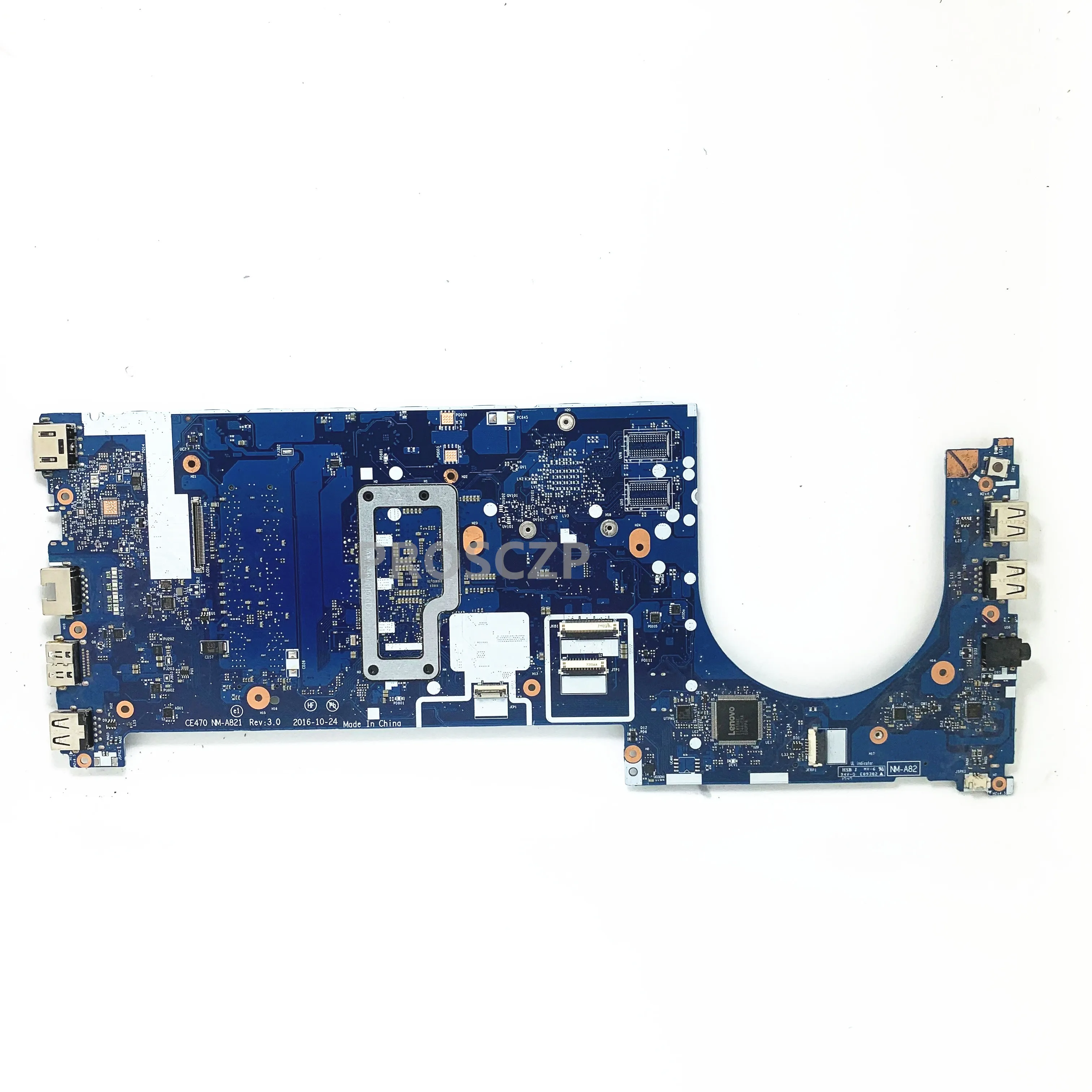 CE470 NM-A821 Mainboard For Lenovo Thinkpad E470 Laptop Motherboard With SR2ZU i5-7200 CPU FRU: 01EN245 100% Full Working Well