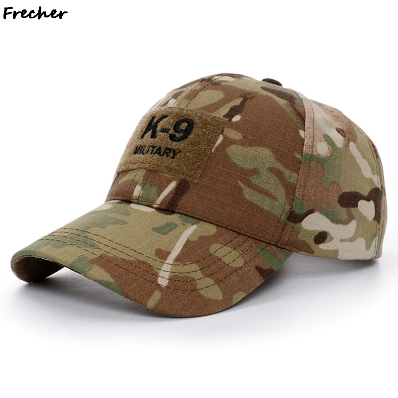 Camouflage Embroidered Baseball Cap Unisex Army Fashion Snapback Hat Tactical Soldier Combat Paintball Caps Visors Jungle Hats