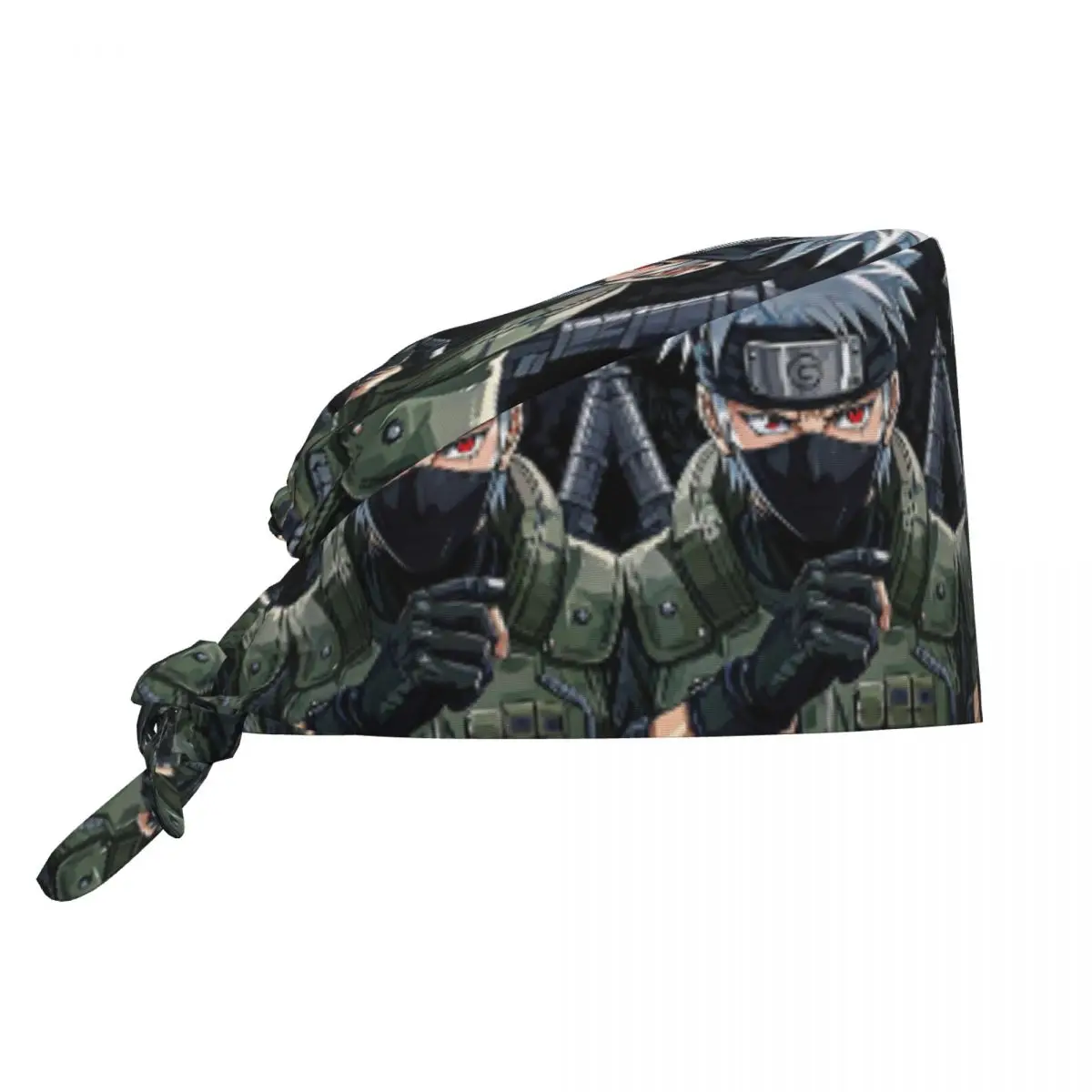 Personalizado k-akashies h-hatakes jogo pessoal médico esfrega chapéu unisex misterioso médico enfermagem boné cirúrgico esfrega bonés