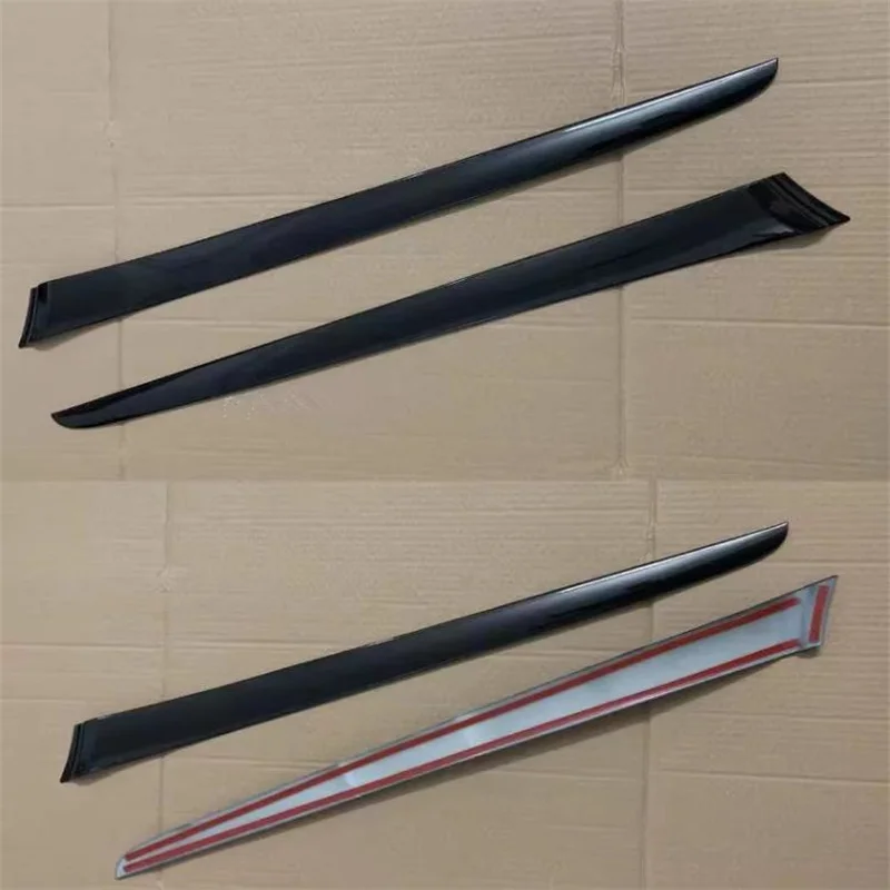 For Mitsubishi Outlander 2013-2021 Door Panel Bright Strip Inner Edge Decorative Strip Front Door Decorative Sticker Car Styling