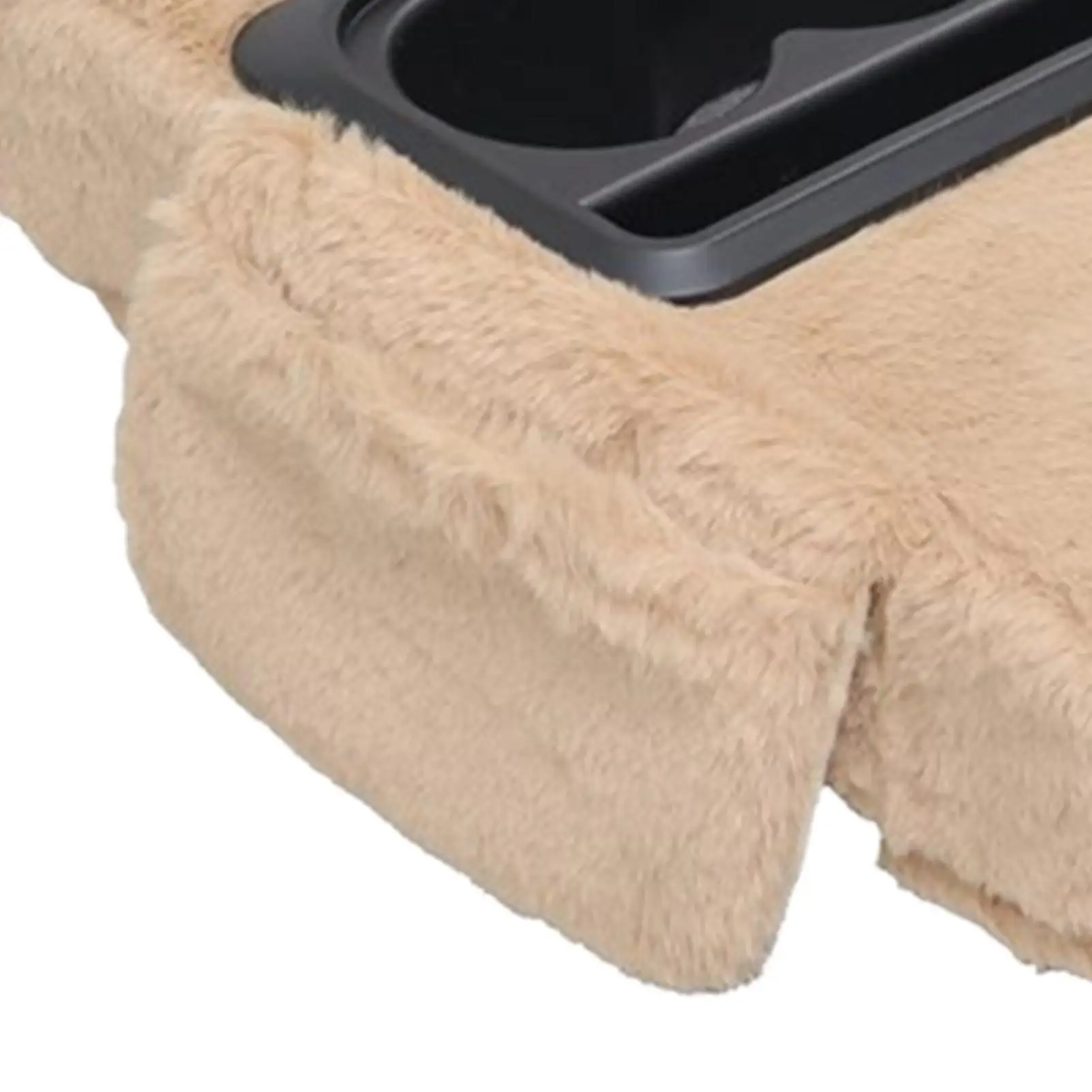 Car Arm Rest Cover Pad Plush Cushion Protector Armrest Protector For Car Interior Truck Automobile SUV Center Console Winter