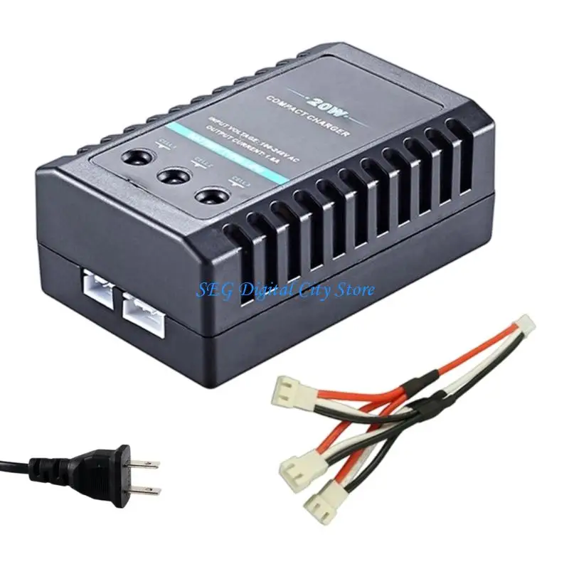U75B 20W Compactly LiBattery for 7.4V Battery Packs, B3 Charging Adapter Set