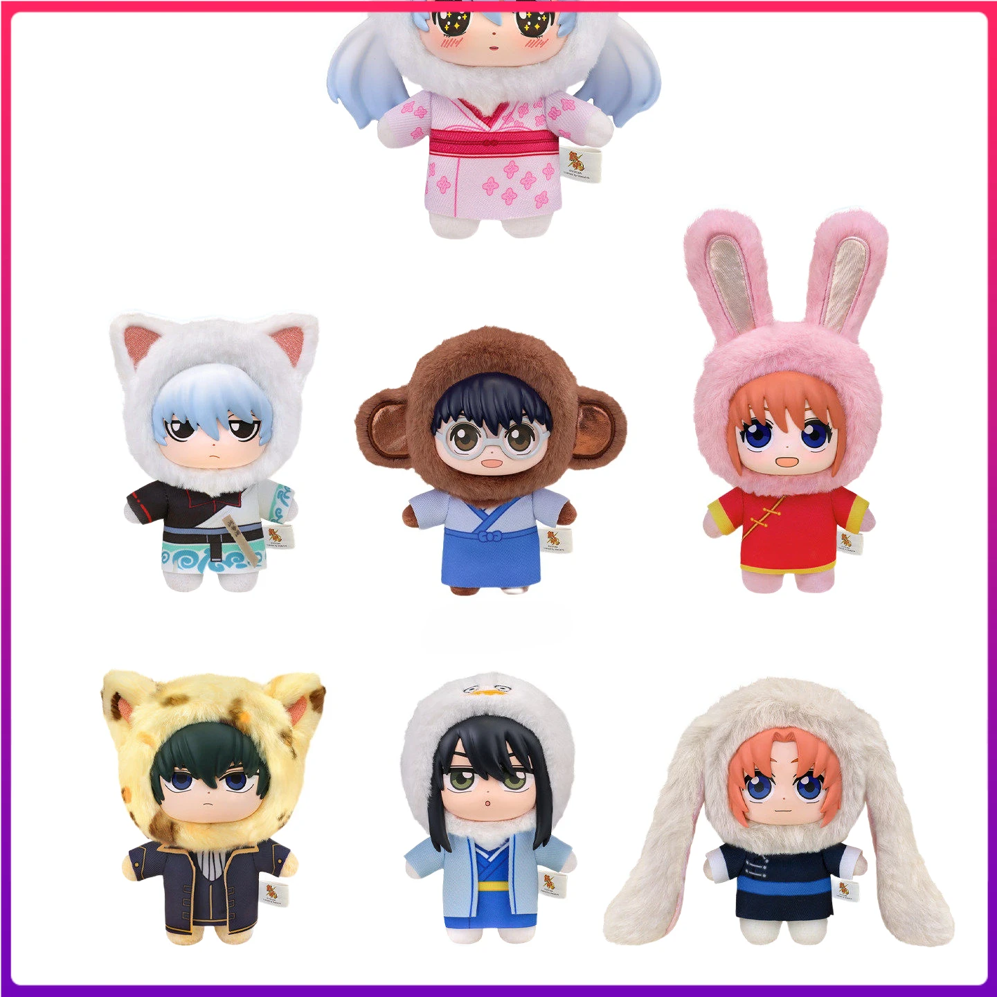 

Gintatma Beast House Series Blind Box Kawaii Gintoki Sakata Anime Doll Surprise Bag Pendant Collect Anime Figure Toys Boy Gift
