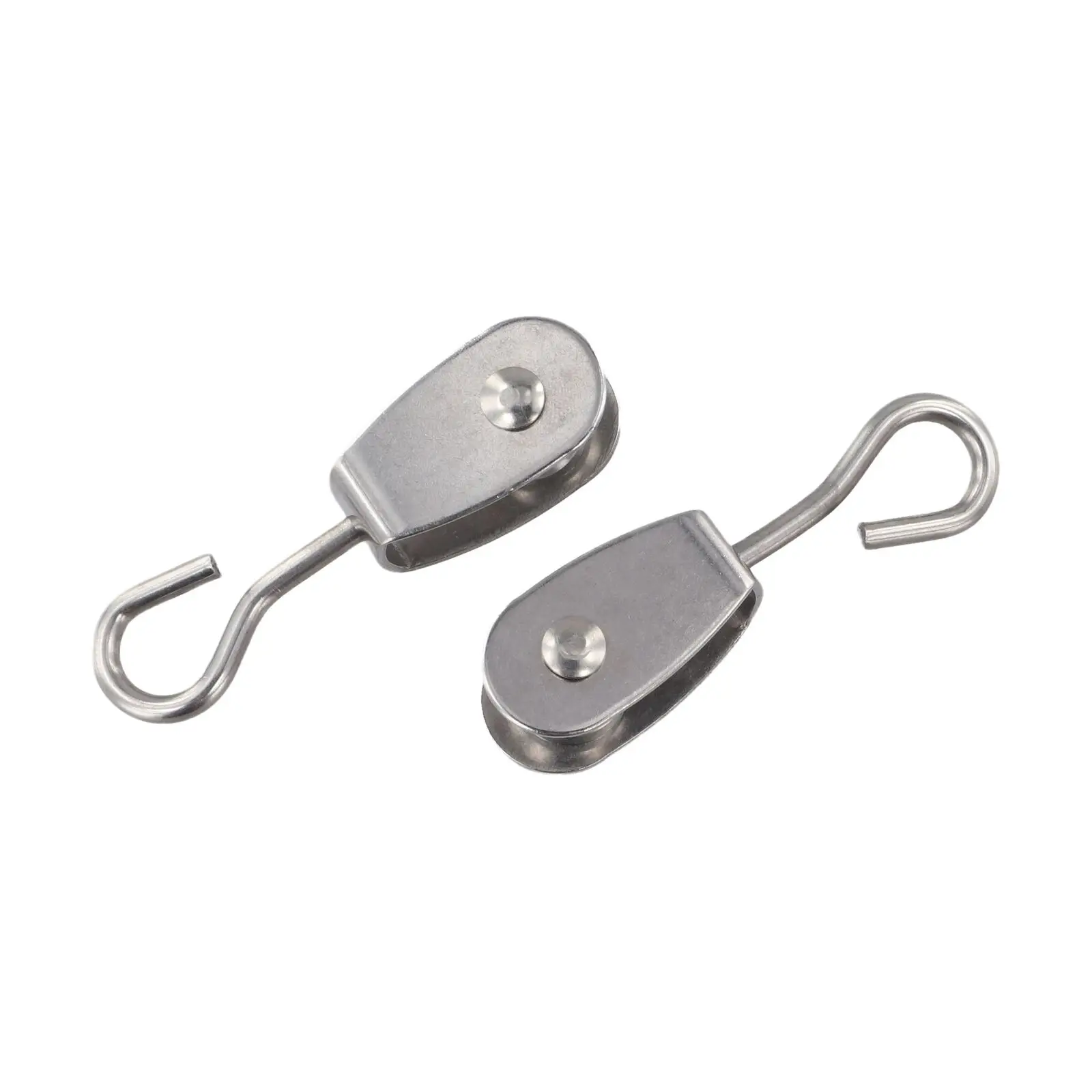 10 Packs Pulley 360 Swivel Pulley Lifting Heavy Objects Smooth 360 Rotation For Dog Systems High Load Capacity Pulley System