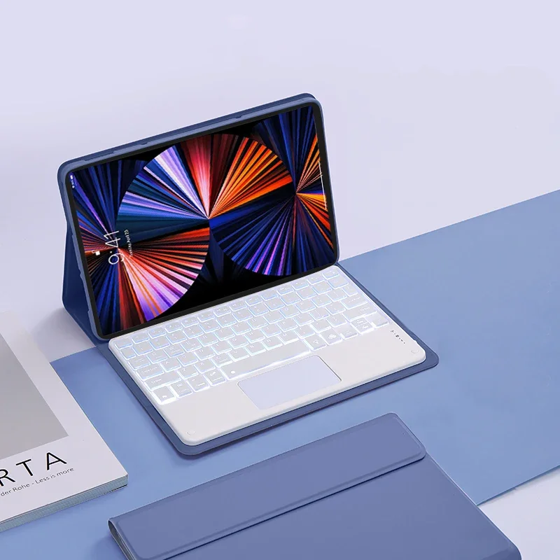 

Чехол с сенсорной клавиатурой для Huawei MatePad 11,5 дюймов 2025 MatePad 11,5 PaperMatte Edition, чехол для планшета с подсветкой, чехол с клавиатурой