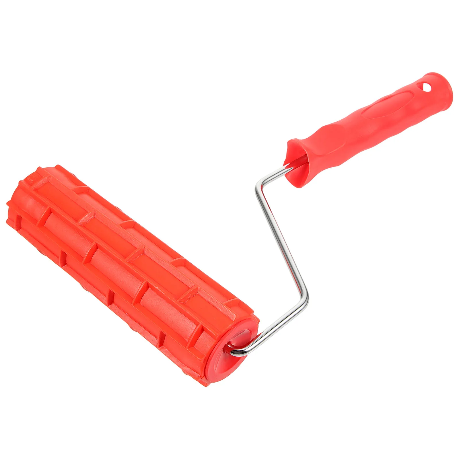 

Rubber Knurling Tool Brush Paint Roller Kit Durable Reusable DIY Wall Decor Textured Pattern Grain Roller Embossed Surface