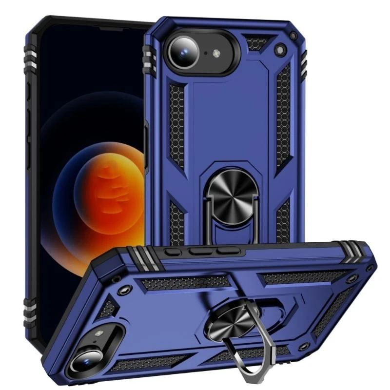 غطاء واقعي TPU & PC مع بناء في كيكستاندز هاتف للهاتف 16E