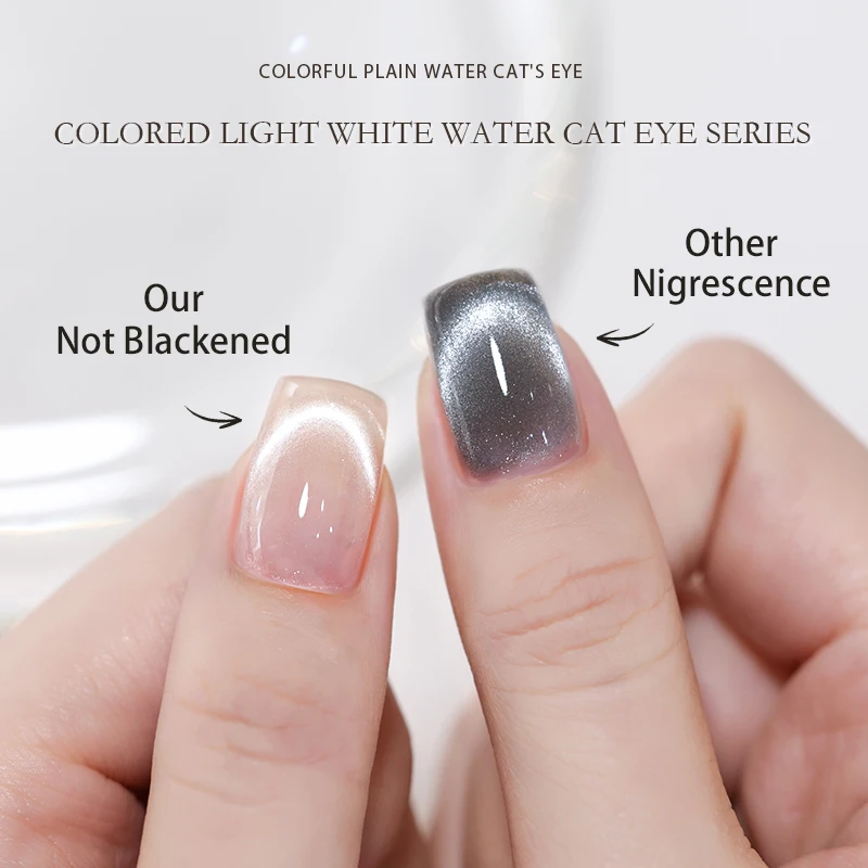 لون مثالي عالي الكثافة مجموعة عين القط اللامعة 4 ألوان، 1 قطعة 5 جرام/4 قطع 20 جرام طلاء أظافر جل لامع ثلاثي الأبعاد