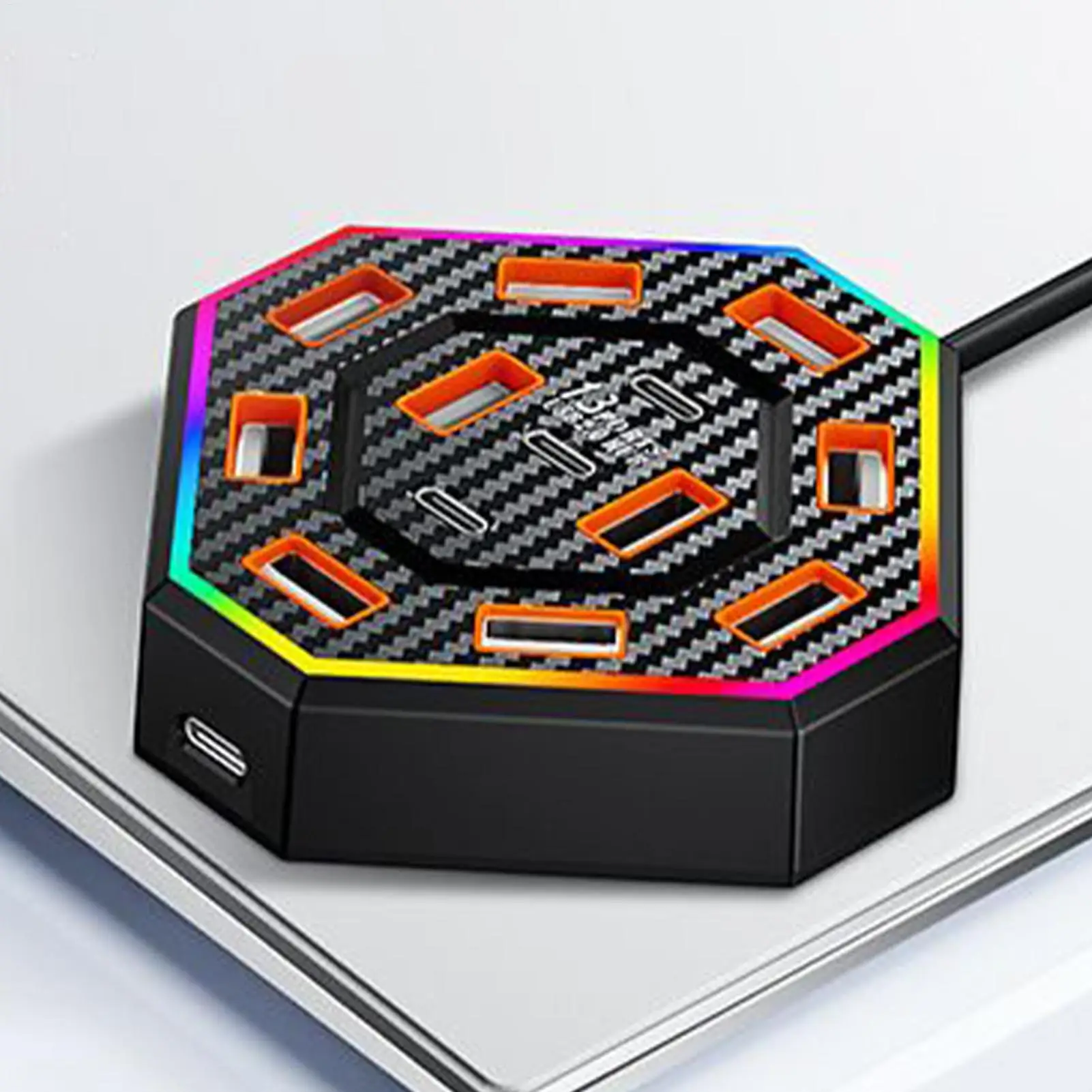 

Док-станция для ноутбука, 13-портовая USB-док-станция, аксессуары RGB, электрическая работа для профессионалов, студентов колледжа