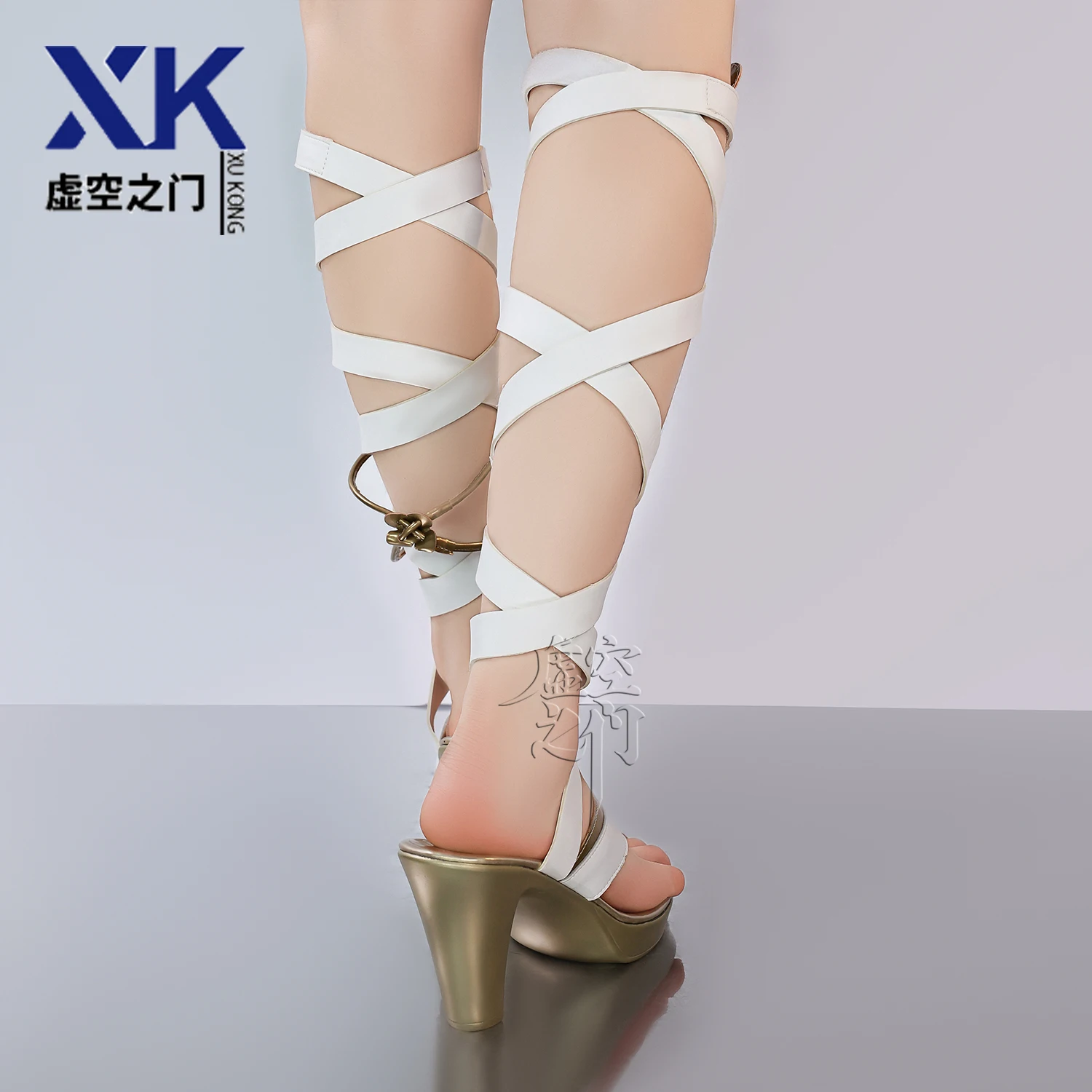 Wuthering Waves Iuno コスプレブーツ - 月の巫女 ムーンテーマシューズ コミコン ハロウィンパーティー 大人 女性 男性用