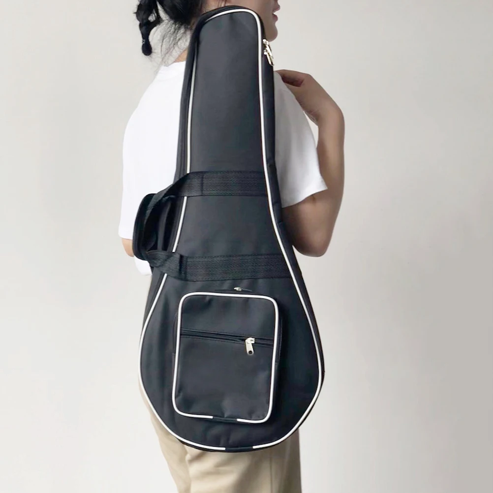 

Hard Mandolin Bag Shoulder Oxford Cloth Padded Waterproof Small Musical Instrument