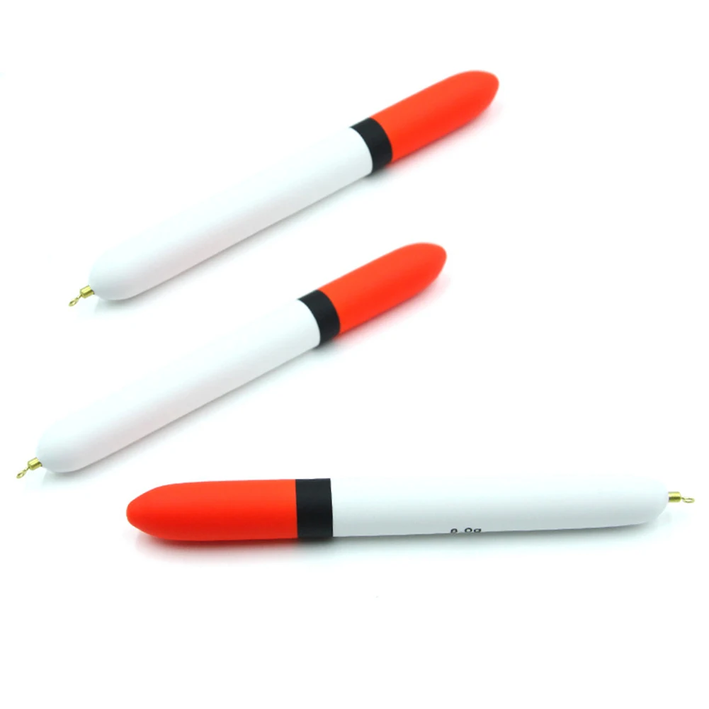 Bi-color Float Fishing Float Outdoor Fishing Red+white+orange Balsa Wood Fishing Accessories Bait Presentation Float