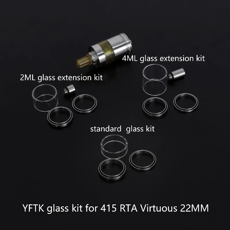 YFTK 415 RTA Virtuous 22mm Vape Pen Atomizer 2 /4 atomizer tank for coils & atomizers - related product image