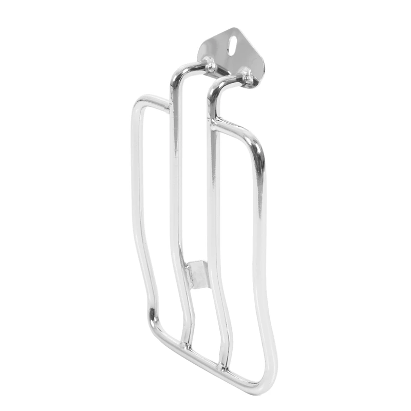 2X Motorcycle Luggage Rack Backrest Rear Fender For -Davidson Sportster Xl 883 Xl1200 X48 (Silver)