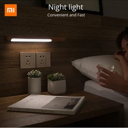 Xiaomi LED Cabinet Lamp Reading Fill Light Convenient Rechargeable Makeup Mirror Front Night Light Bedroom Wardrobe Home Decor