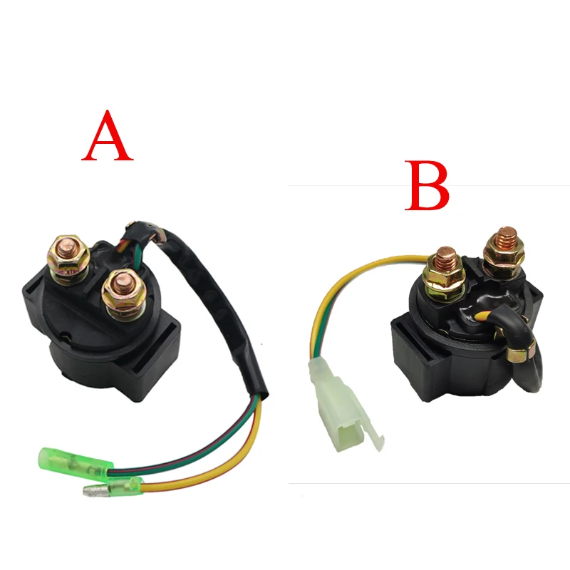 

Motorcycle Starter Relay Of Starting Motor for Honda Lifan Dayang Baotian Jonway 100cc-250cc Electirc Magneto 2 Wires Switches