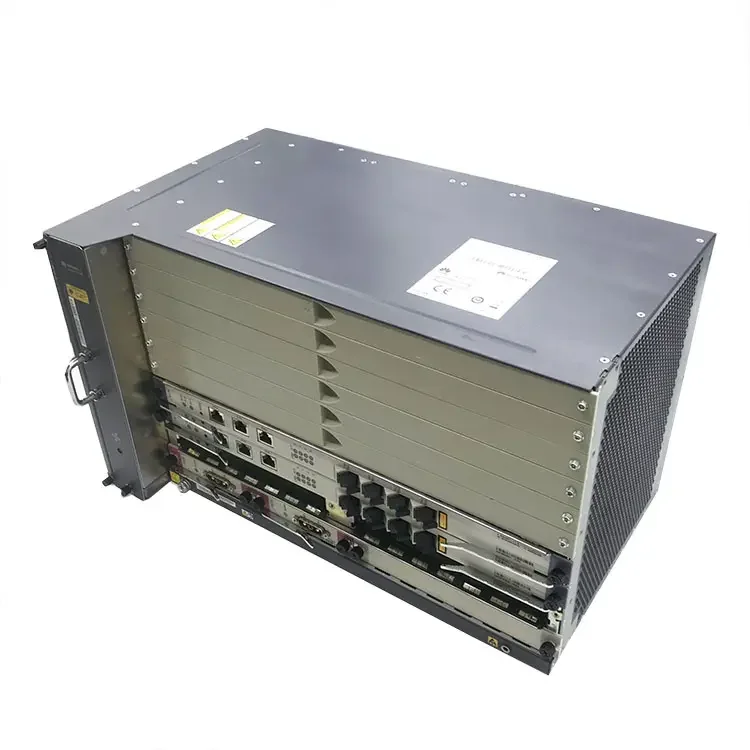 19-inch Original MA5683T OLT Chassis - Dual MCUD1, Dual DC Power, 2×H802SCUN, 2×10G Uplink