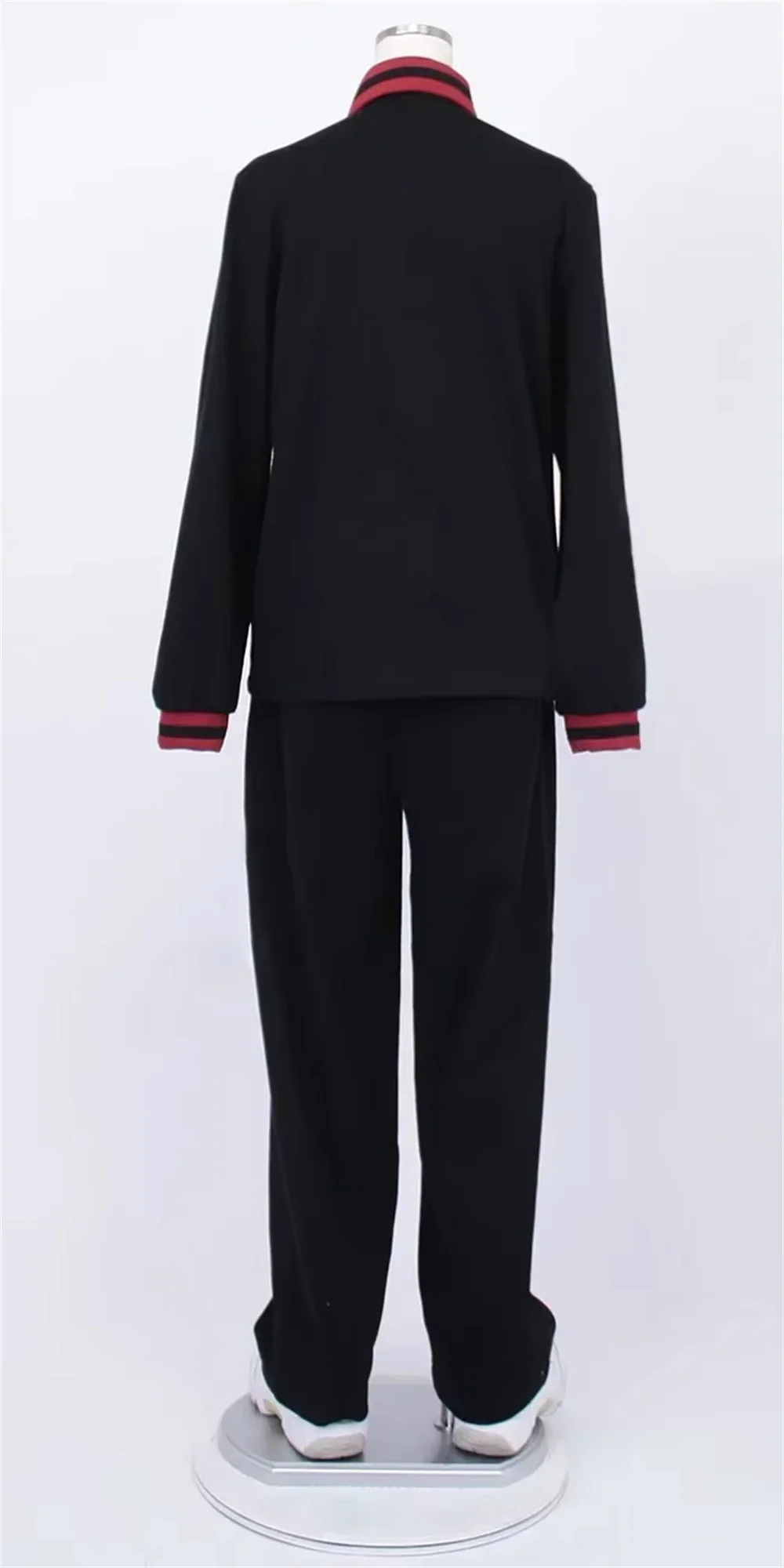 Kuroko No Basketball (Kuroko\'S Basketball)  Touou High School Aomine Daiki Black Long Sleeve Jersey Cosplay Costume