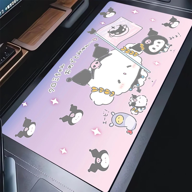 Mouse Pad PC Cartoon Flower C-cogimyun Pattern Mousepad Laptop HD Print Cute Anime Desktop Mouse Mat Kawaii Gaming Keyboard Pad