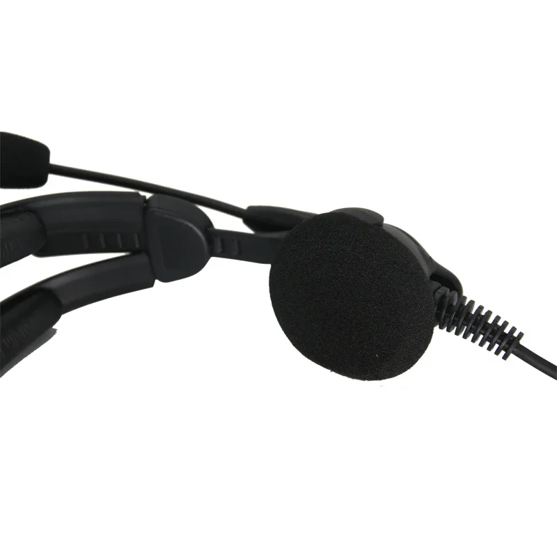 XIERDE سماعة رأس لاسلكية تكتيكية لـ TC500S PD505 TC-700 TC-580 TC-446S سماعة رأس CP040 GP88S GP2000 A8 2-pin