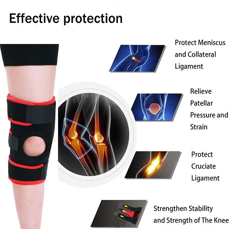 【Hot】Hot Sale High Elastic Compression Knee Sleeve In Fitness Safety Knee Pads Anti-Slip Athletic Knee Brace