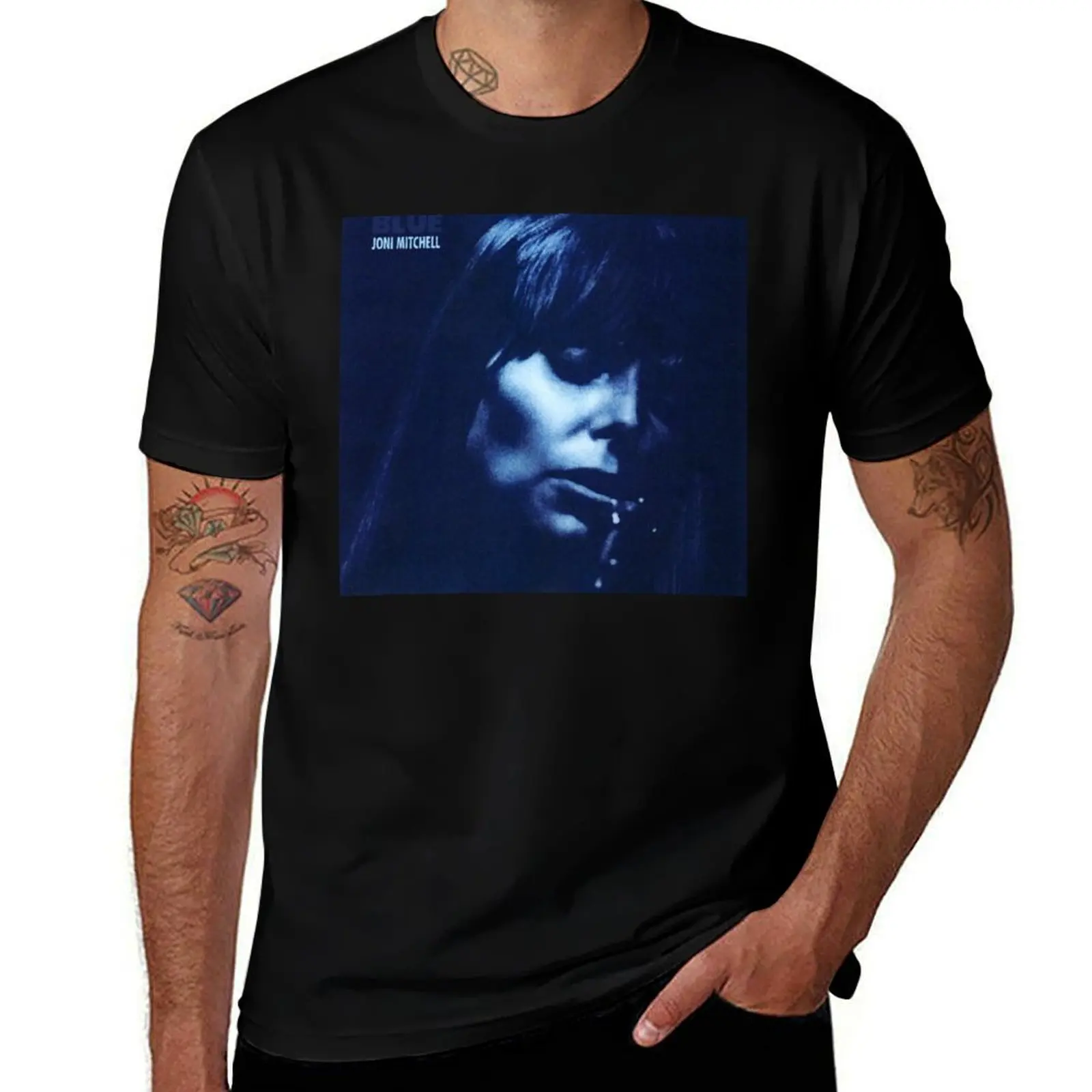 

Joni Blue Cover T-Shirt man t shirt luxury t shirts designer T-Shirt