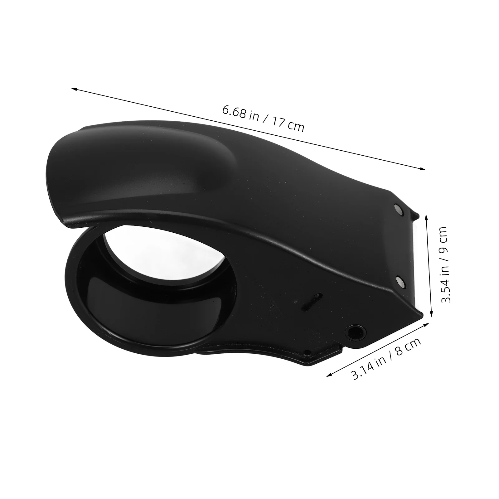 1pcs Handheld Carton Sealer Tape Cutter Blue Metal Blade Smooth Roll Ergonomic Design For Packing Shipping Storage Tape