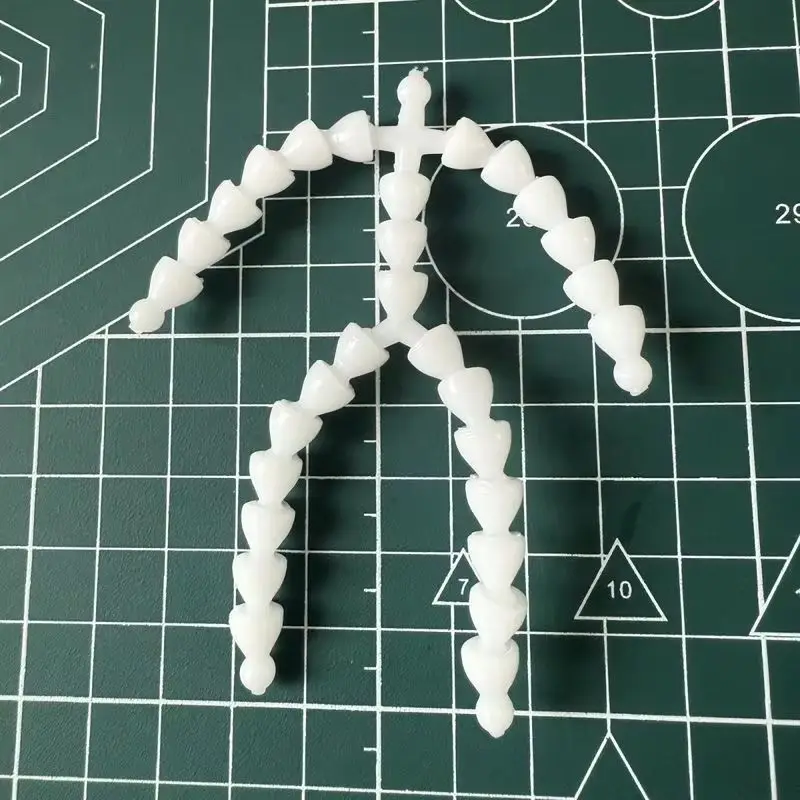 Zestaw szkieletu dla lalek DIY Labubu z ruchomymi stawami, rękami i stopami, akcesoria do modyfikacji i personalizacji dla entuzjastów zabawek.