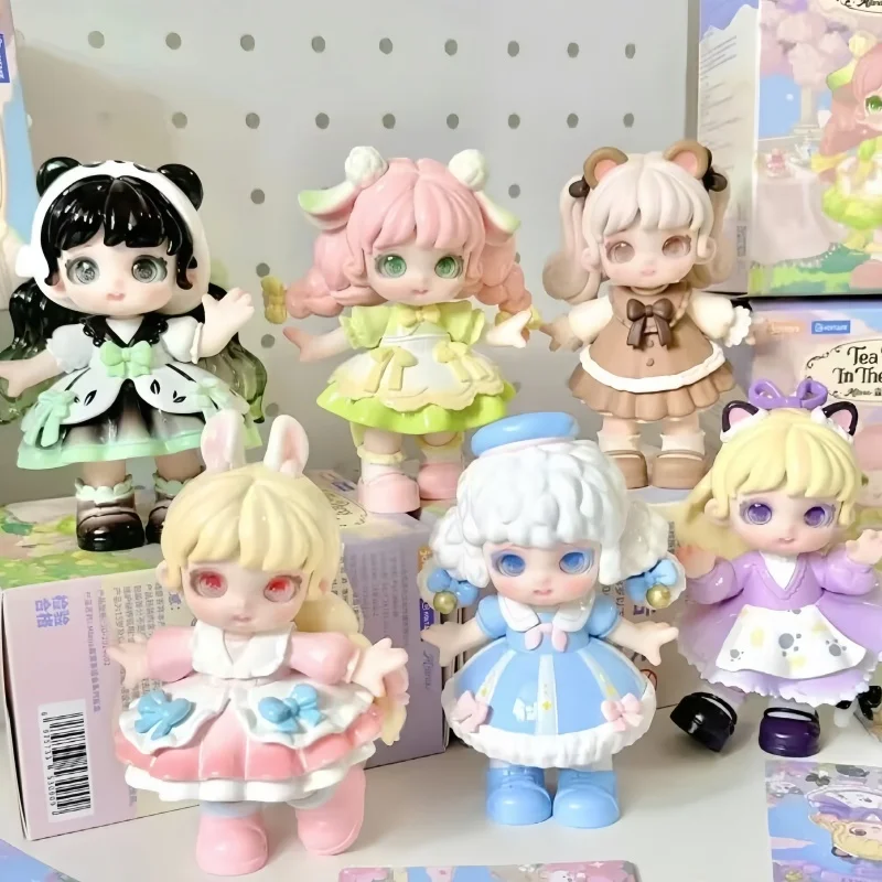 

Новая модная музыка Jotoys/Ddd And Odd Miana Little Minna Sen Spirit, серия Tea Party, слепая коробка, загадочная коробка, игрушки ручной работы, игрушки