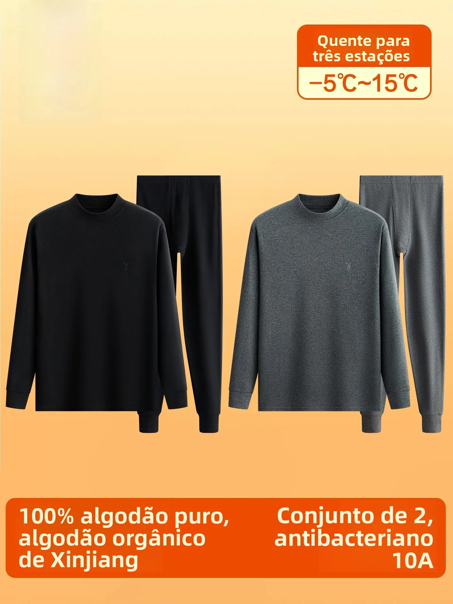pure-cotton-thermal-underwear-set-for-men-2026-autumn-mid-high-neck-thin-cotton-warm-innerwear-home-clothes