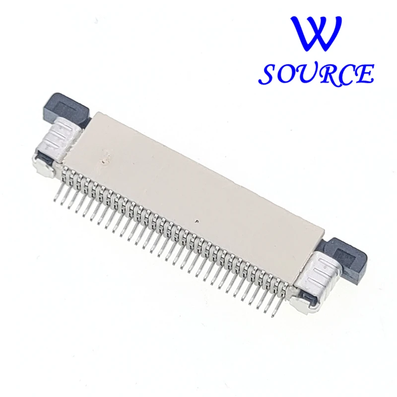 

Разъем FPC FFC с шагом 0,5/1,0 мм, верхний контакт, тип ленточного плоского кабеля, разъем 4 5 6 8 10 12 16 18 20 26 28 30 40 50 54 60 Pin